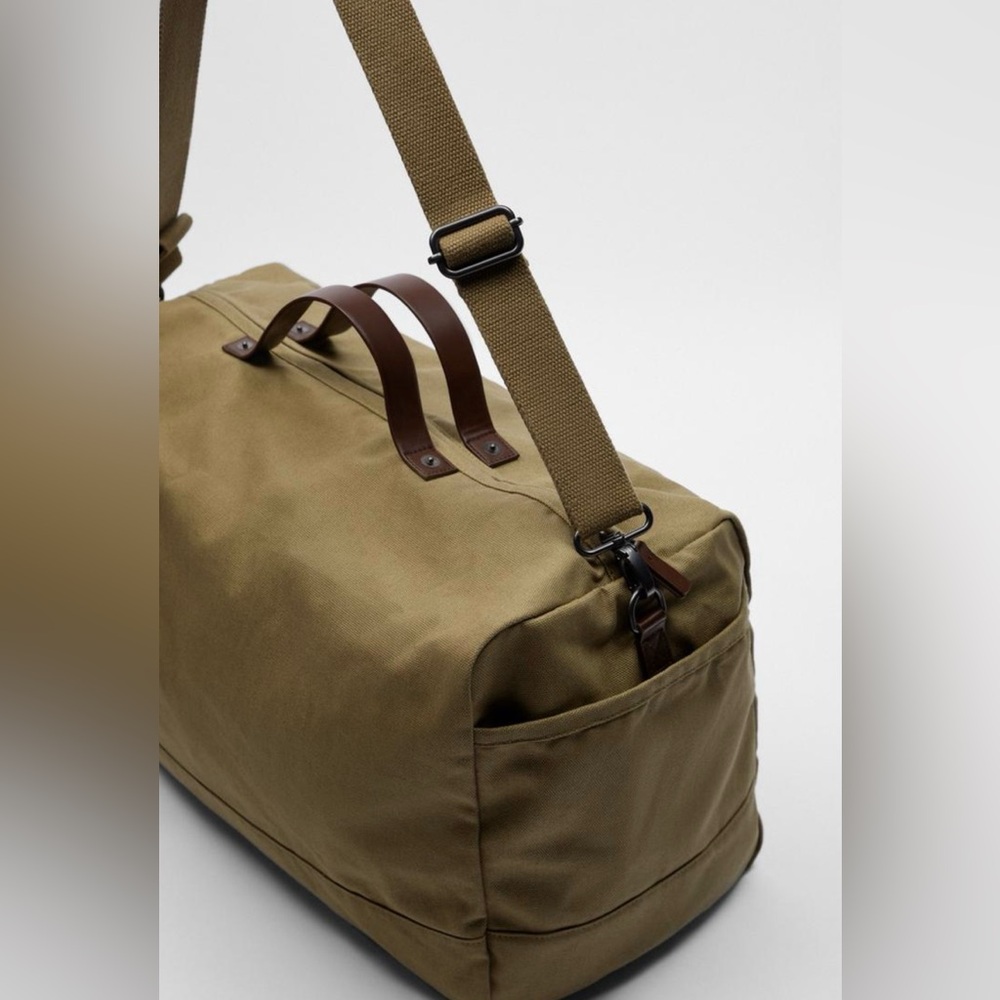 Waxed Canvas Bowling Bag